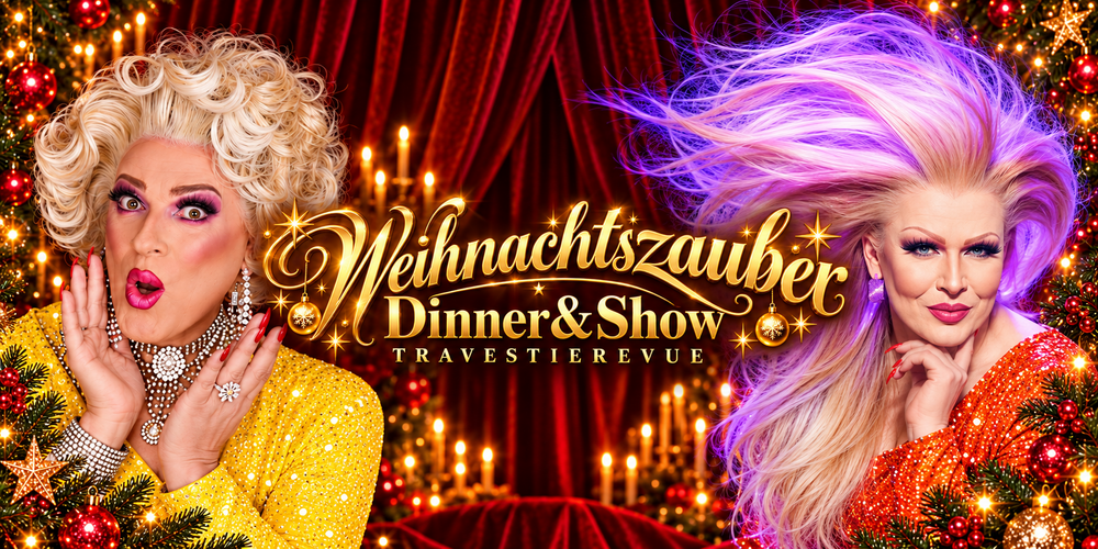 Tickets Dinner&Show, Travestie-Reveue-Show in Neustrelitz