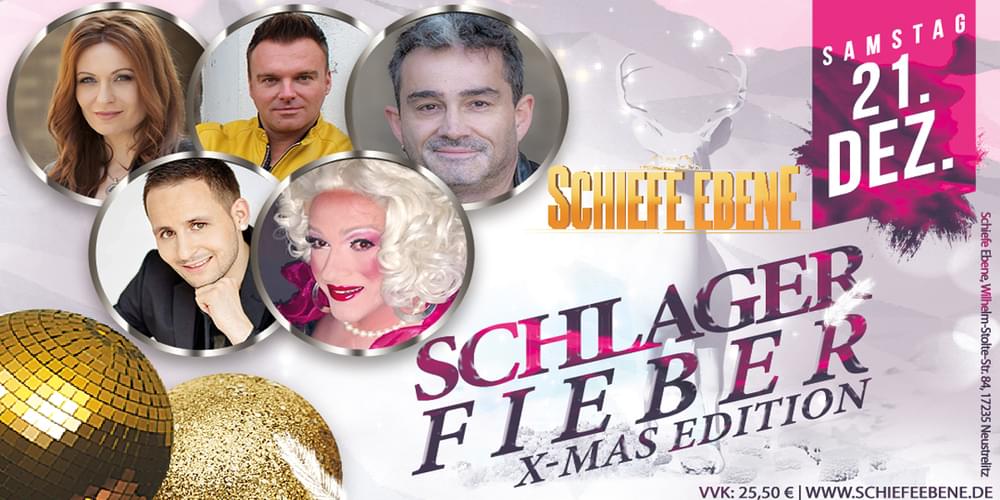 Tickets SchlagerFieber,  Stars Live in Concert in Neustrelitz
