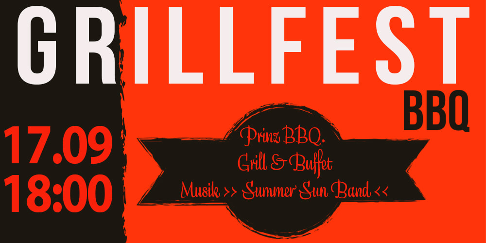 Tickets PRINZ BBQ. Grill&Buffet, LIVE SUMMER SUN BAND in Neustrelitz