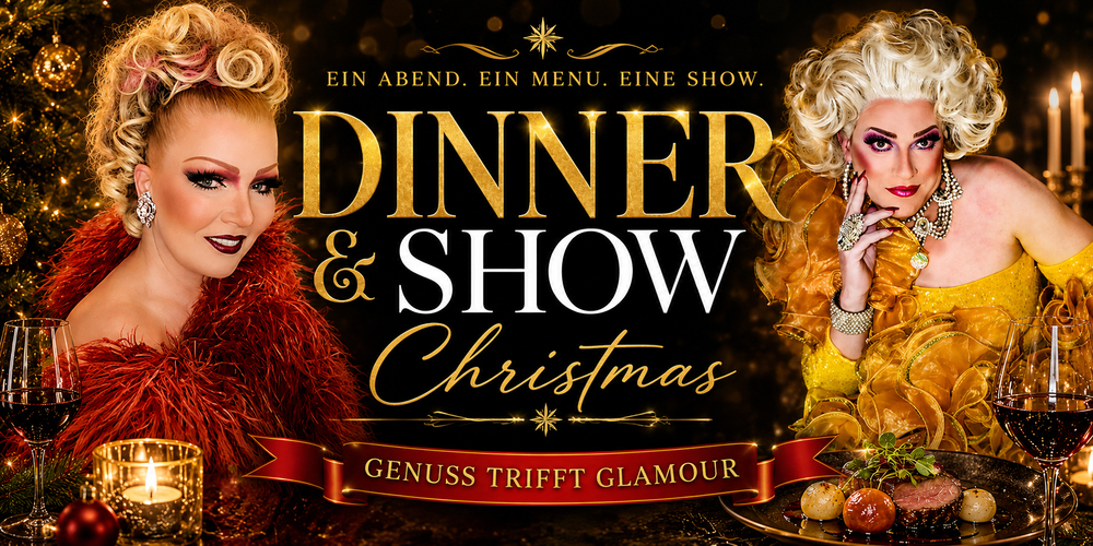Tickets Dinner-Travestie-Revue, Christmas Dinner & Show in Neustrelitz